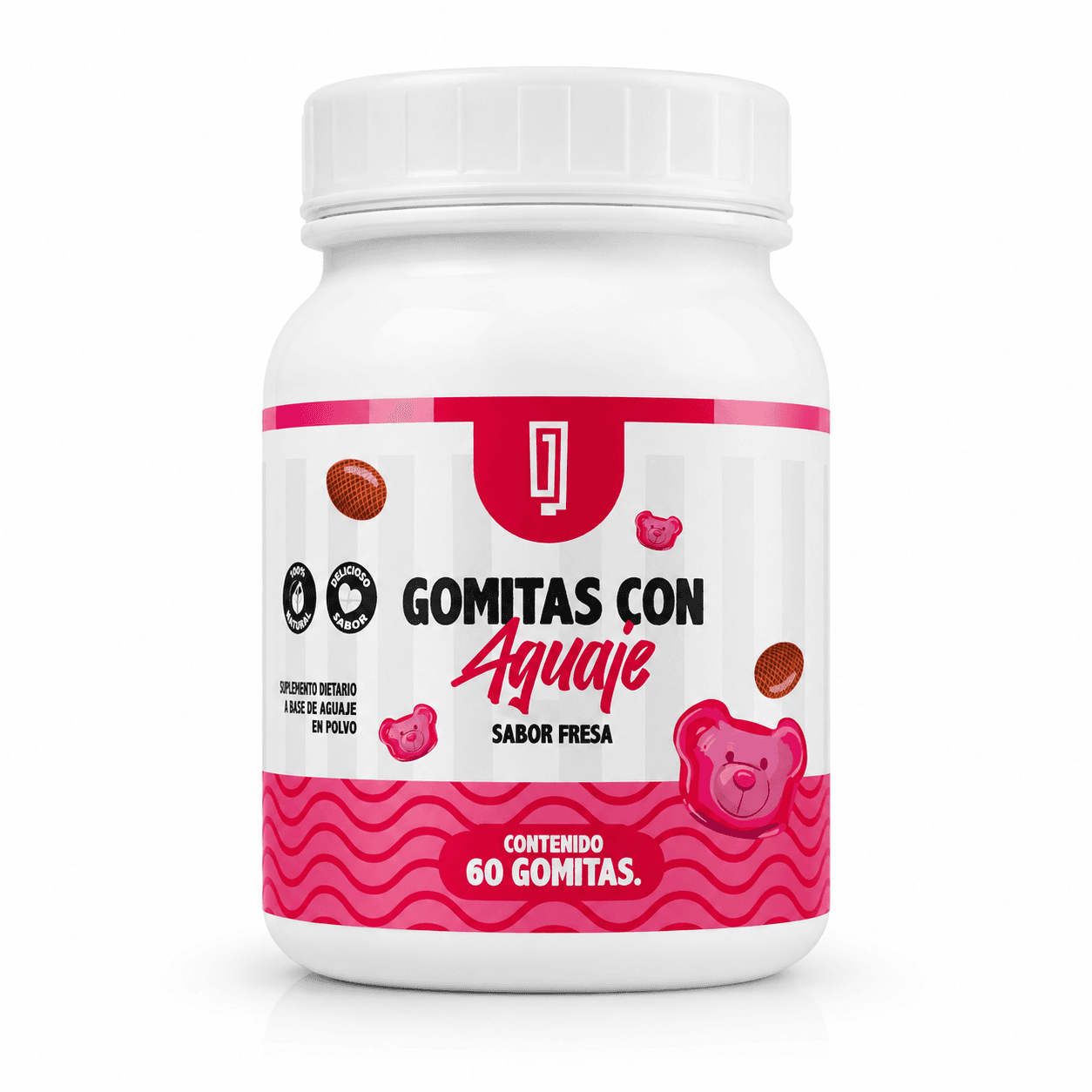 Gomitas con aguaje y biotina